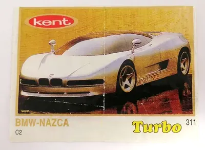 Обява: ⭐ Картинка Turbo Турбо жълто 311 BMW-Nazca C2 ⭐
