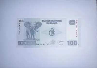 Обява: Конго 100 франка 2022 UNC