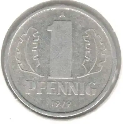 Снимка за обява „Germany D.R.-1 Pfennig-1979 A-KM# 8"