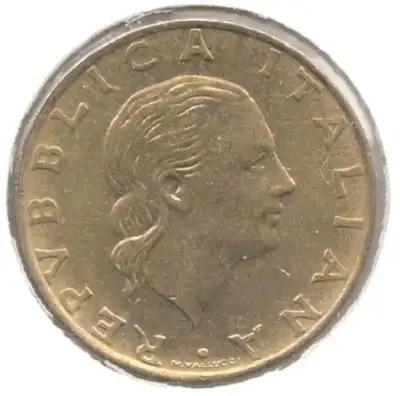 Снимка за обява „Italy-200 Lire-1995 R-KM#105"