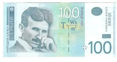 Снимка за обява „Serbia-100 Dinara-2013-P# 97b-Paper"