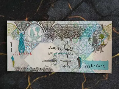 Снимка за обява „Банкнота - Катар - 1 риал UNC | 2003г."