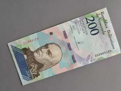 Снимка за обява „Банкнота - Венецуела - 200 боливара UNC | 2018г."