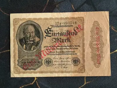 Снимка за обява „Райх банкнота - Германия - 1 000 000 000 марки | 1922г."