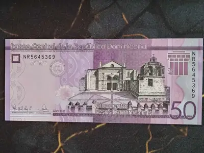 Снимка за обява „Банкнота - Доминикана - 50 песо UNC | 2023г."