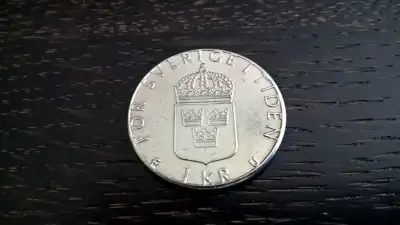 Снимка за обява „Монета - Швеция - 1 крона | 1978г."