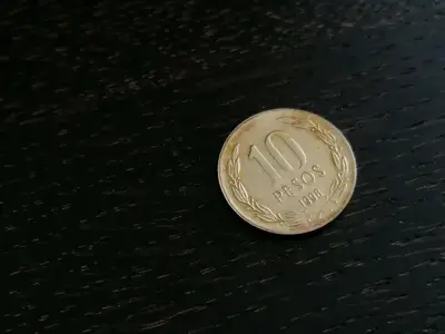 Снимка за обява „Монета - Чили - 10 песос | 1998г."