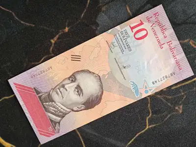Снимка за обява „Банкнота - Венецуела - 10 боливара UNC | 2018г."