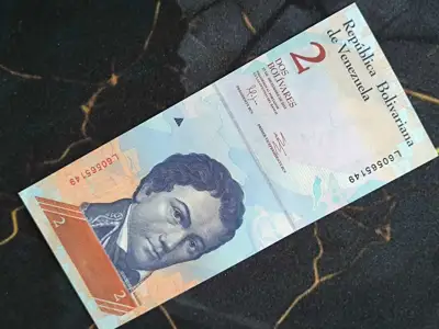 Снимка за обява „Банкнота - Венецуела - 2 боливара UNC | 2012г."