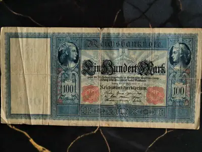 Снимка за обява „Райх банкнота - Германия - 100 марки | 1910г."
