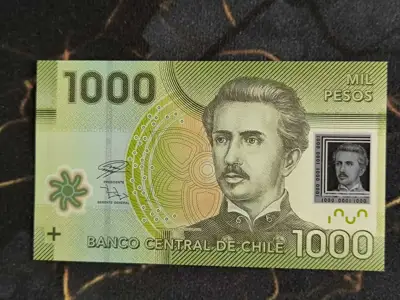 Снимка за обява „Банкнота - Чили - 1000 песо UNC | 2020г."