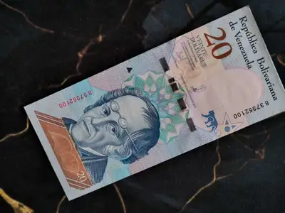 Снимка за обява „Банкнота - Венецуела - 20 боливара UNC | 2018г."