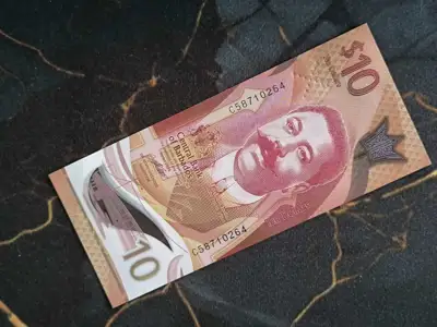 Снимка за обява „Банкнота - Барбадос - 10 долара UNC | 2024г."