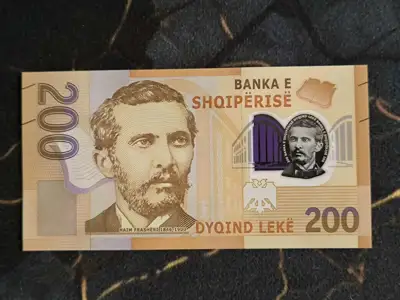 Снимка за обява „Банкнота - Албания - 200 леке UNC | 2017г."