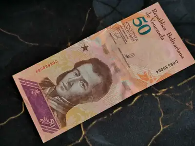 Снимка за обява „Банкнота - Венецуела - 50 боливара UNC | 2018г."