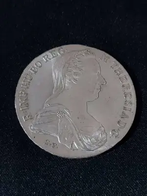 Снимка за обява „Австрия 1780 - 1 талер - Мария Терезия , рестрайк №6 сребро"
