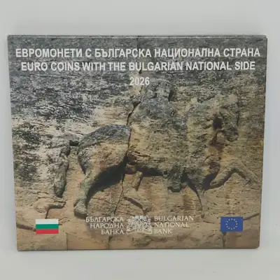 Снимка за обява „България 2026 - Комплектен банков евро сет - 8 монети BU"