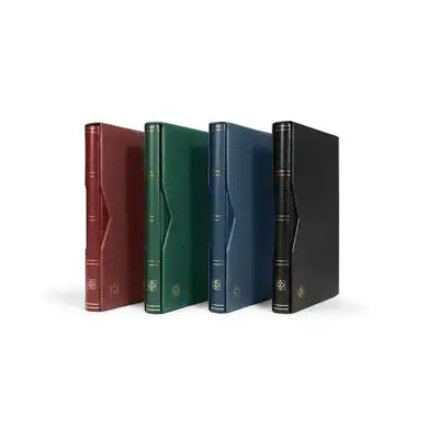 Снимка за обява „Leuchtturm Premium албум за марки LUX 16 черни листа + кутия / касета"