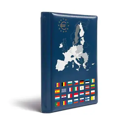 Снимка за обява „Leuchtturm джобен албум за осем евро серии – 64 монети"