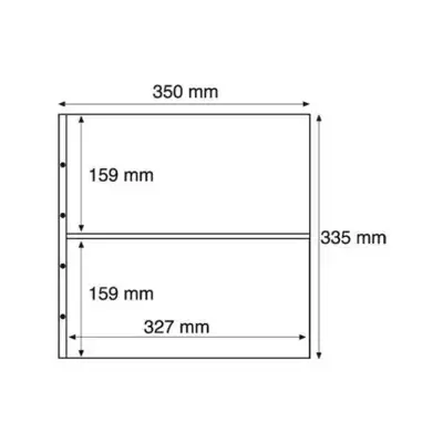 Снимка за обява „Leuchtturm Maximum 7C лист за два документа / оп 5 бр. /"