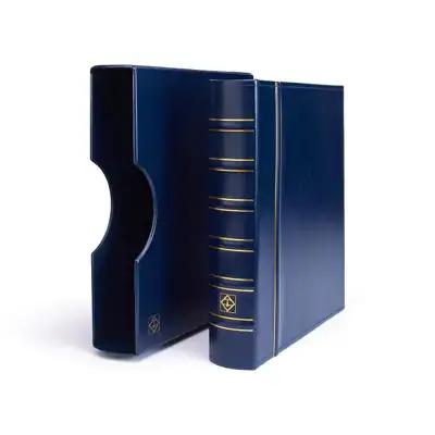 Снимка за обява „Leuchtturm Grande Classic луксозен албум с касета А4 - син"