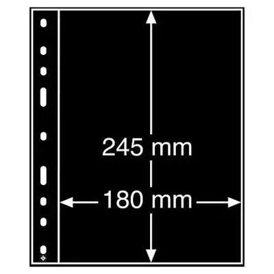 Снимка за обява „Leuchtturm Optima-1S черни листа- една банкнота /оп.5 бр/"
