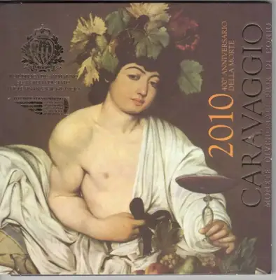Снимка за обява „Сан Марино 2010 - банков Евро сет + 5 евро , 9 монети BU"