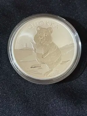 Снимка за обява „Австралия 2020 – 1 долар – Куока 1 OZ сребро"