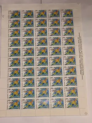 Снимка за обява „Пощенски марки "Зимни олимпийски игри - Нагано 98""