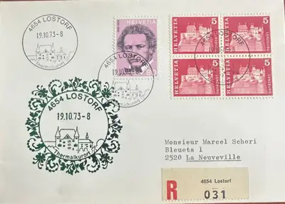 Снимка за обява „Швейцария 1973"