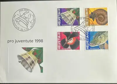 Снимка за обява „Швейцария 1998 Фауна"
