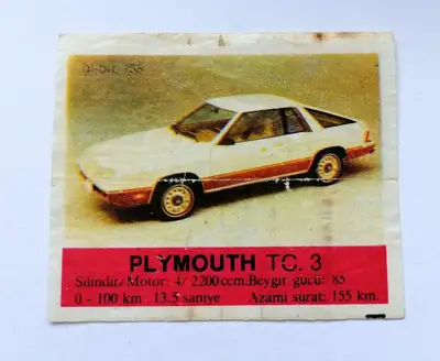 Снимка за обява „⭐ Картинка Би-Бип 155 Plymouth TC. 3 ⭐"