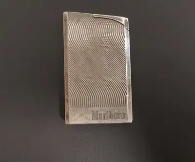 Снимка за обява „⭐ Метална Запалка Marlboro тъмно сива ⭐"