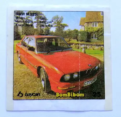 Снимка за обява „⭐ Картинка BomBibom 1-60 25 BMW M 535i ⭐"
