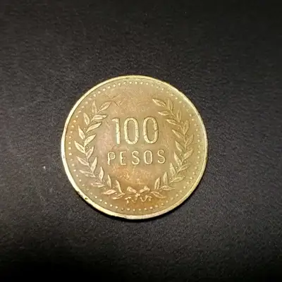 Снимка за обява „🇨🇴 Колумбия 1993 100 песос 🇨🇴"