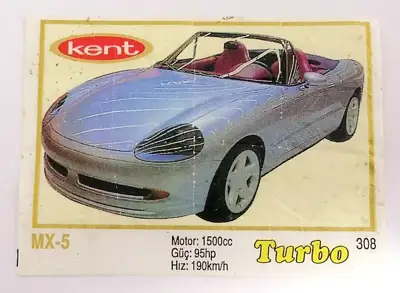 Снимка за обява „⭐ Картинка Turbo Турбо жълто 308 MX-5 ⭐"