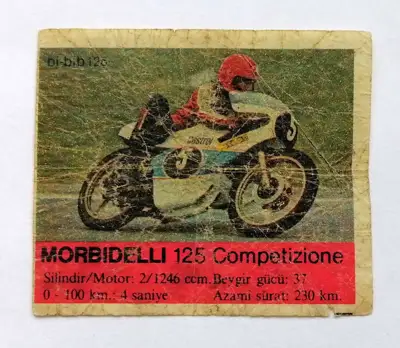 Снимка за обява „⭐ Картинка Би-Бип 126 Morbidelli 125 Competizione ⭐"