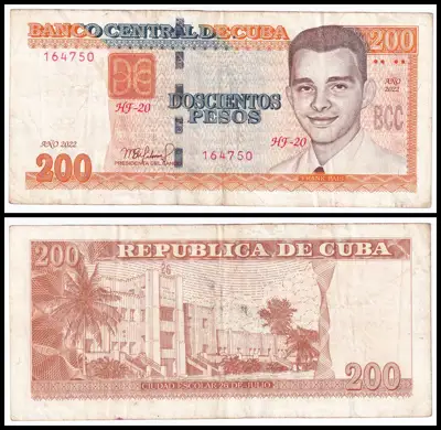 Снимка за обява „🇨🇺 Куба 2022 200 песос 🇨🇺“
