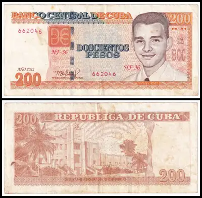 Снимка за обява „🇨🇺 Куба 2022 200 песос 🇨🇺"