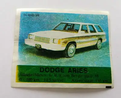 Снимка за обява „⭐ Картинка Би Бип Bi Bib 99 Dodge Aries ⭐"