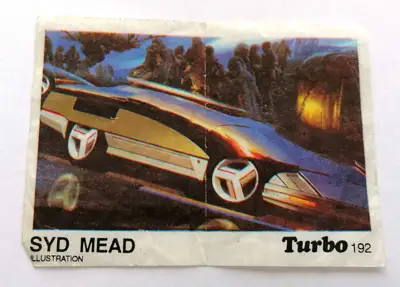 Снимка за обява „⭐ Картинка Turbo Турбо черно 192 Syd Mead ⭐"