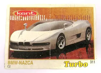 Снимка за обява „⭐ Картинка Turbo Турбо жълто 311 BMW-Nazca C2 ⭐"