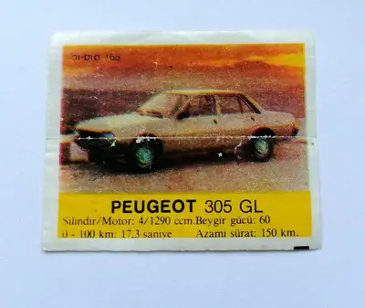 Снимка за обява „⭐ Картинка Би-Бип 165 Peugeot 305 GL ⭐"