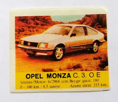 Снимка за обява „⭐ Картинка Би-Бип 119 Opel Monza C. 3. O E ⭐"