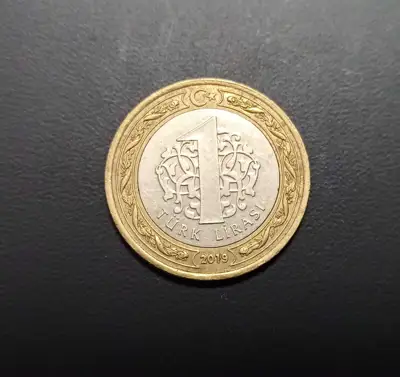Снимка за обява „🇰🇪 Турция 2019 1 лира 🇰🇪"