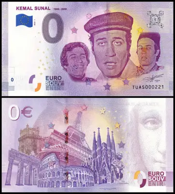 Снимка за обява „⭐ Турция 2020 0 евро Kemal Sunal UNC нова ⭐"