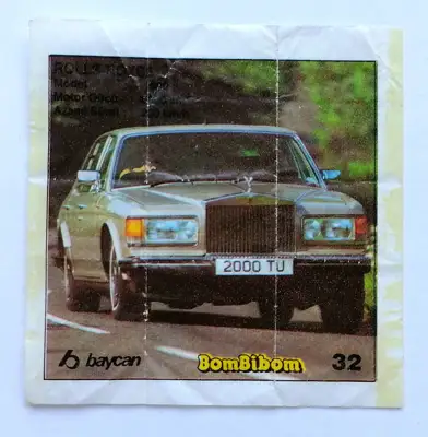 Снимка за обява „⭐ Картинка BomBibom 1-60 32 Rolls-Royce ⭐"