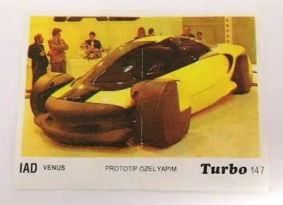 Снимка за обява „⭐ Картинка Turbo Турбо черно 147 IAD Venus ⭐"