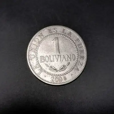 Снимка за обява „🇧🇴 Боливия 2004 1 боливиано 🇧🇴"