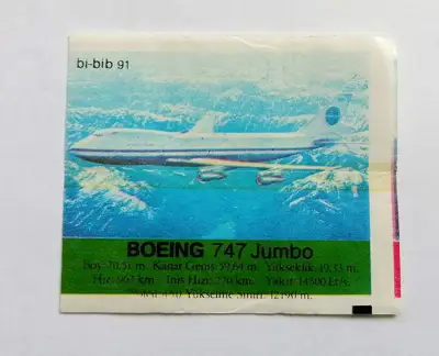 Снимка за обява „⭐ Картинка Би-Бип 91 Boeing 747 Jumbo ⭐"